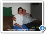 Sandra Cristina Peripato e Benedito Seviero em 2009