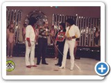 João Mineiro e Marciano recebendo Disco de Ouro no Clube do Bolinha