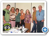 Fernando, Irene, Cida, Dorinho, Iara, Dalva e Vai