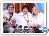 Edivan e Gisele com Inezita Barroso