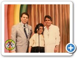 Eli Correa com Silvio Santos