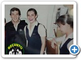 Jayne com Ayrton Senna