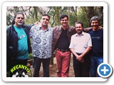 Joo Arajo na gravao do programa Bom Dia Campo na Serra da Cantareira