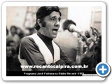 Programa Jos Fortuna na Rdio Record em 1978