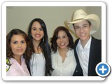 Laura, Polyana, Leyde e Jos Mauro