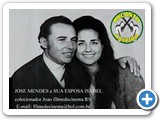Jos Mendes e sua esposa Isabel