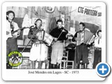 Jos Mendes em Lages-SC em 1973