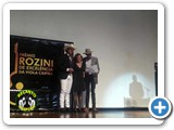 Lucas Reis e Thcio recebendo o Prmio Rozini - 002