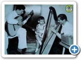 Luis Bordon com Carlos Ral Gonzlez Alborno e Luisinho Bordn