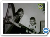 Luis Bordon com seu filho Luisinho Bordon