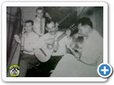 Luis Bordon gravando seu terceiro disco