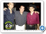 Luis Gustavo e Luis Augusto com Miltinho Rodrigues
