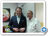 Sílvio Santos e Luiz Vieira