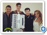 Maida e Marcelo com Gilberto e Gilmar