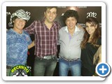 Maida e Marcelo com Teodoro e Sampaio