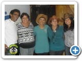 Manoelito Nunes, Neusa Santos (esposa), Rosane e Lucimar