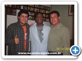 Joozinho, Maestro Adeildo Lopes e Muniz Teixeira no RC Studio