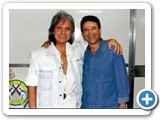 Nil Bernardes com Roberto Carlos