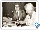 Orlando Ribeiro e Maestro Otvio Basso em 1992