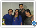 Giovani, Perla, Thiago Raja e Sandra Cristina Peripato