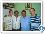 Rafael e Crystiano com Durval e Davi 
