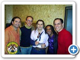 Rafael e Crystiano com Os Meninos de Gois