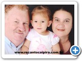 Ramiro Vila, Maria Eduarda (neta) e a esposa Ftima em 15-09-2009