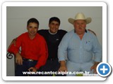Ramiro Vila e Pardini ao lado de Joozinho em 2010