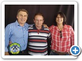 Rubens Simes com Joseval e Josiene