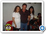 Rubens Simes com Leyde e Laura