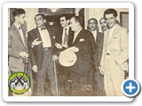 Lulu Benencase com Crisstomo e Odilon Faria, Saracura, Z Pago, Fostino e Z do Rancho