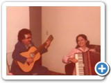 Teixeirinha e Mary Terezinha em v�speras de show em Ubirat� Paran� meados 1978