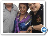 Tosto e Guarany com Delinha