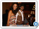 Luana Henrique e Yassir Chediak