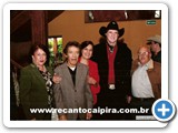 Z do Rancho ao lado das amigas Srgia e Maria do Carmo (Primas Miranda) e do cantor Sergio Reis