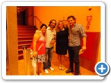 Sandra Cristina Peripato, Maestro Paulo Serau, Mariangela Zan e Thiago Paccola