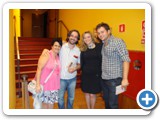 Sandra Cristina Peripato, Mestro Paulo Serau, Mariangela Zan e Thiago Paccola