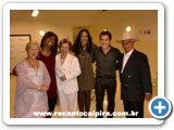 Mary, Dinah, Marilene, Edna, Daniel e Z da Estrada